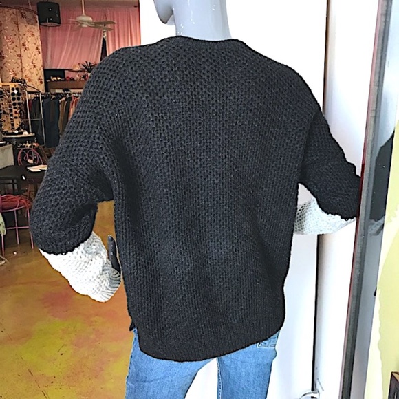 VINCE Wool/Yak Blend Honeycomb Stitch Pullover NWOT/ sz: XS - Picture 7 of 11